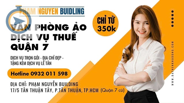 Dịch vụ thuế, văn phòng Quận 7 - Phạm Nguyễn Corp sắn sàng hỗ trợ